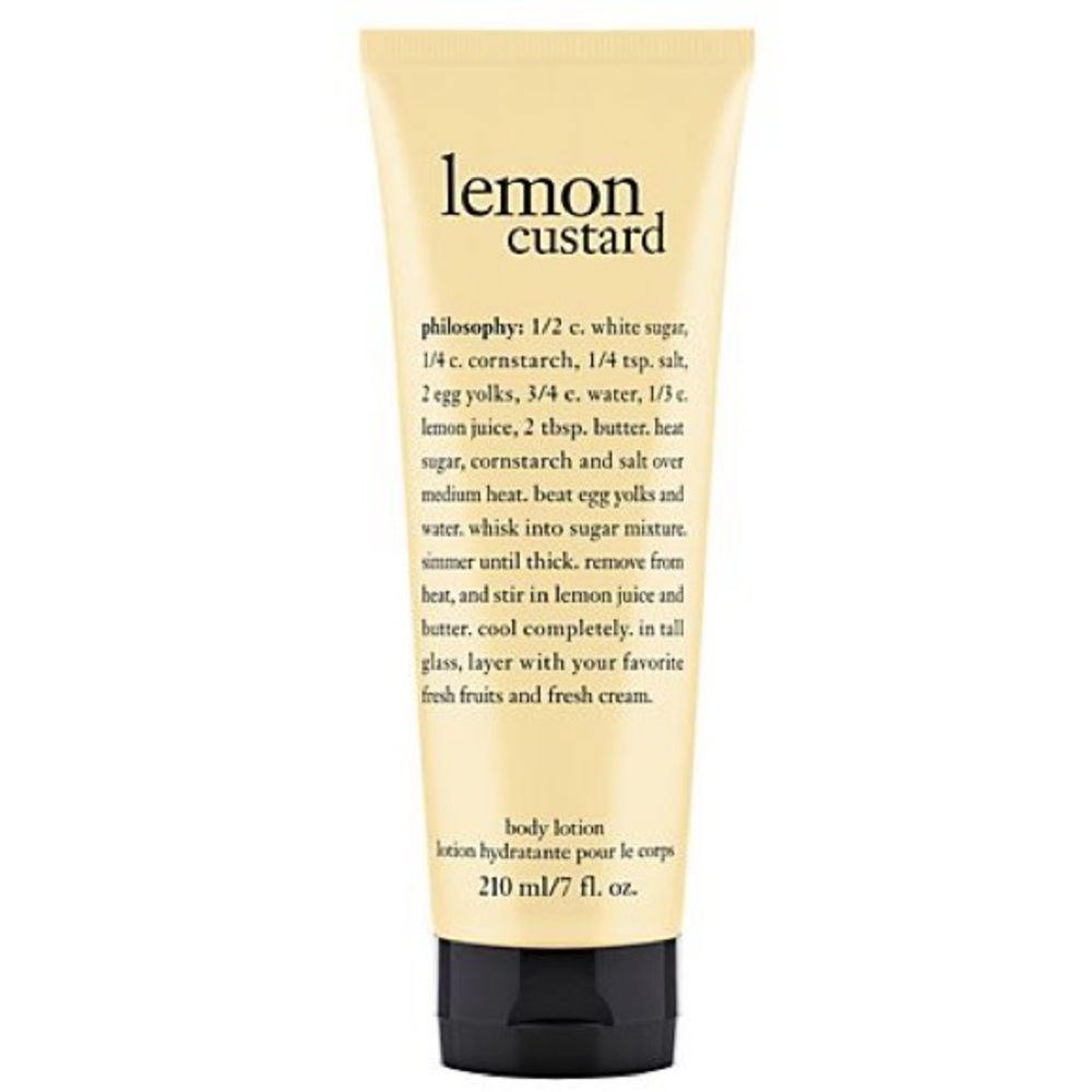PHILOSOPHY LEMON CUSTARD BODY LOTION Full Size 7 Oz. NEW in SEALED TUBE!